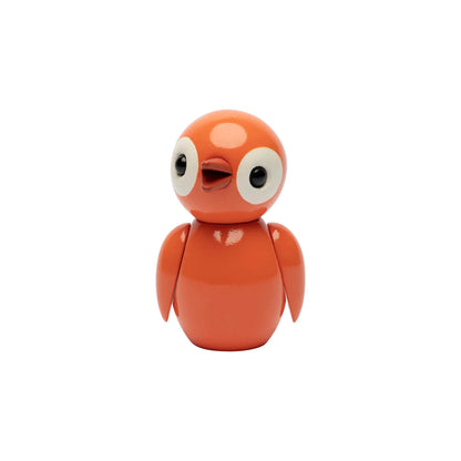Spring Copenhagen Spring Birds Optimistic Trädekoration 6,5 cm, Orange