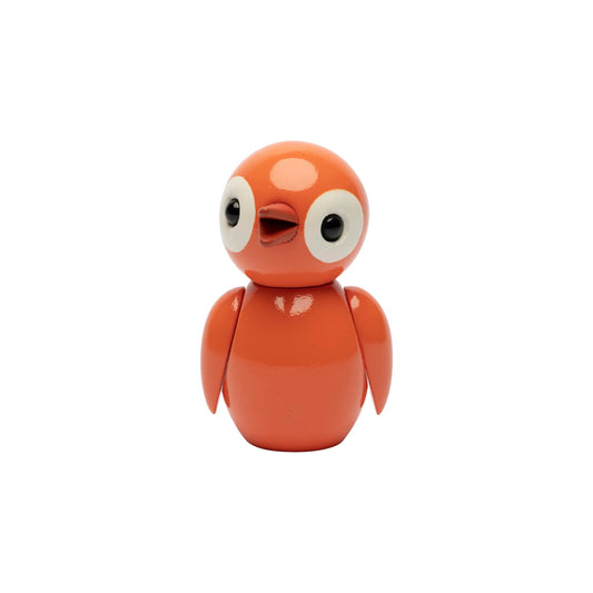Spring Copenhagen Spring Birds Optimistic Trädekoration 6,5 cm, Orange