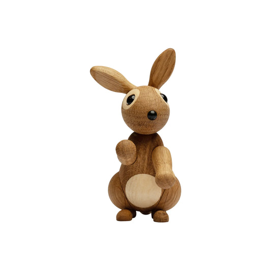 Spring Copenhagen Bounce Kanin Trädekoration 9,5 cm, Ek