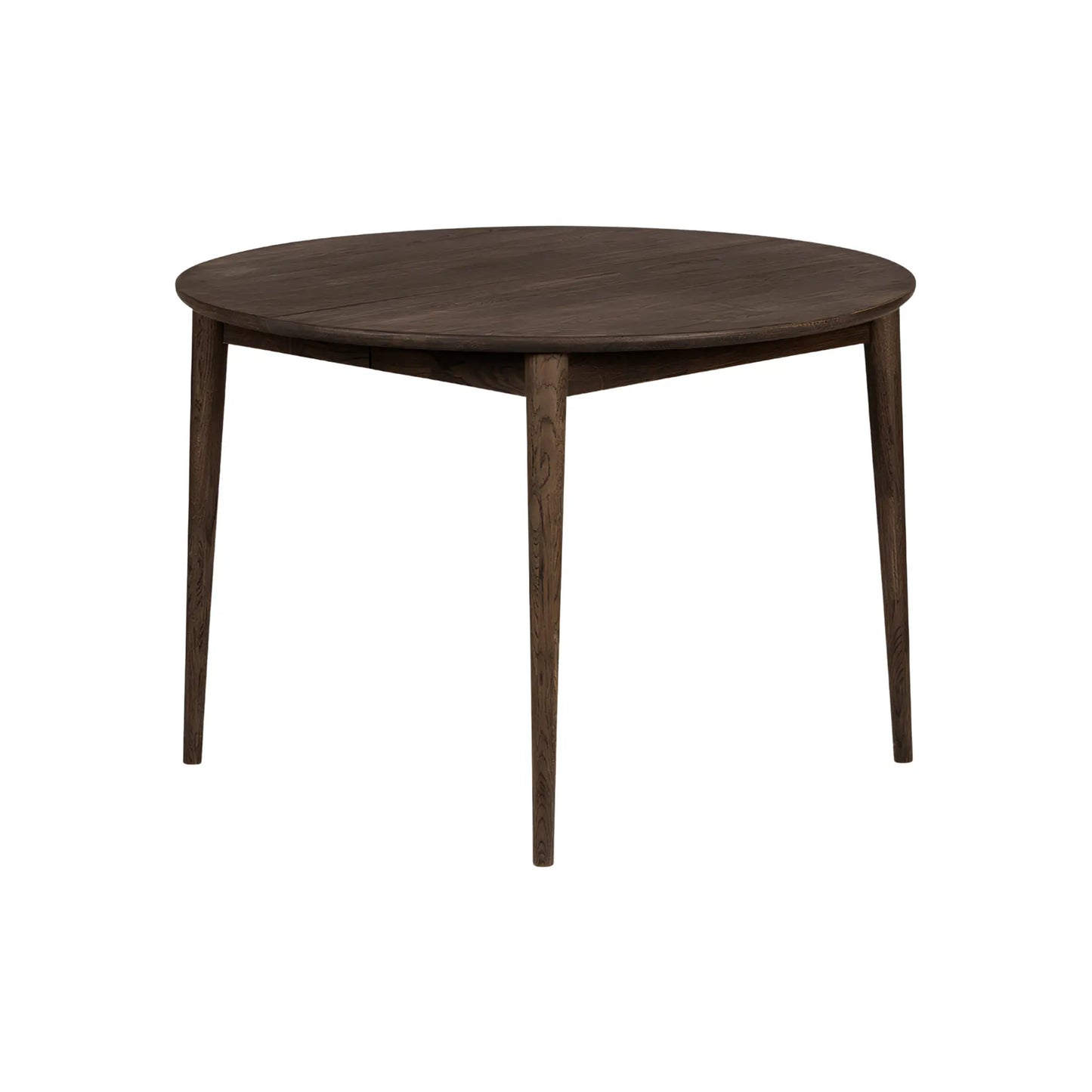 Stenexpo Nyborg Matbord 110-150x75 cm, Massiv Rökoljad Ek
