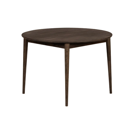 Stenexpo Nyborg Matbord 110-150x75 cm, Massiv Rökoljad Ek