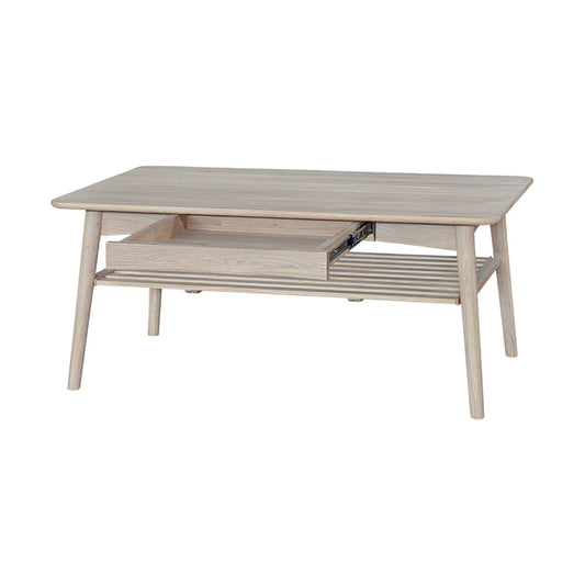 Stenexpo Torsby Soffbord 120x60 cm, Massiv Vitoljad Ek
