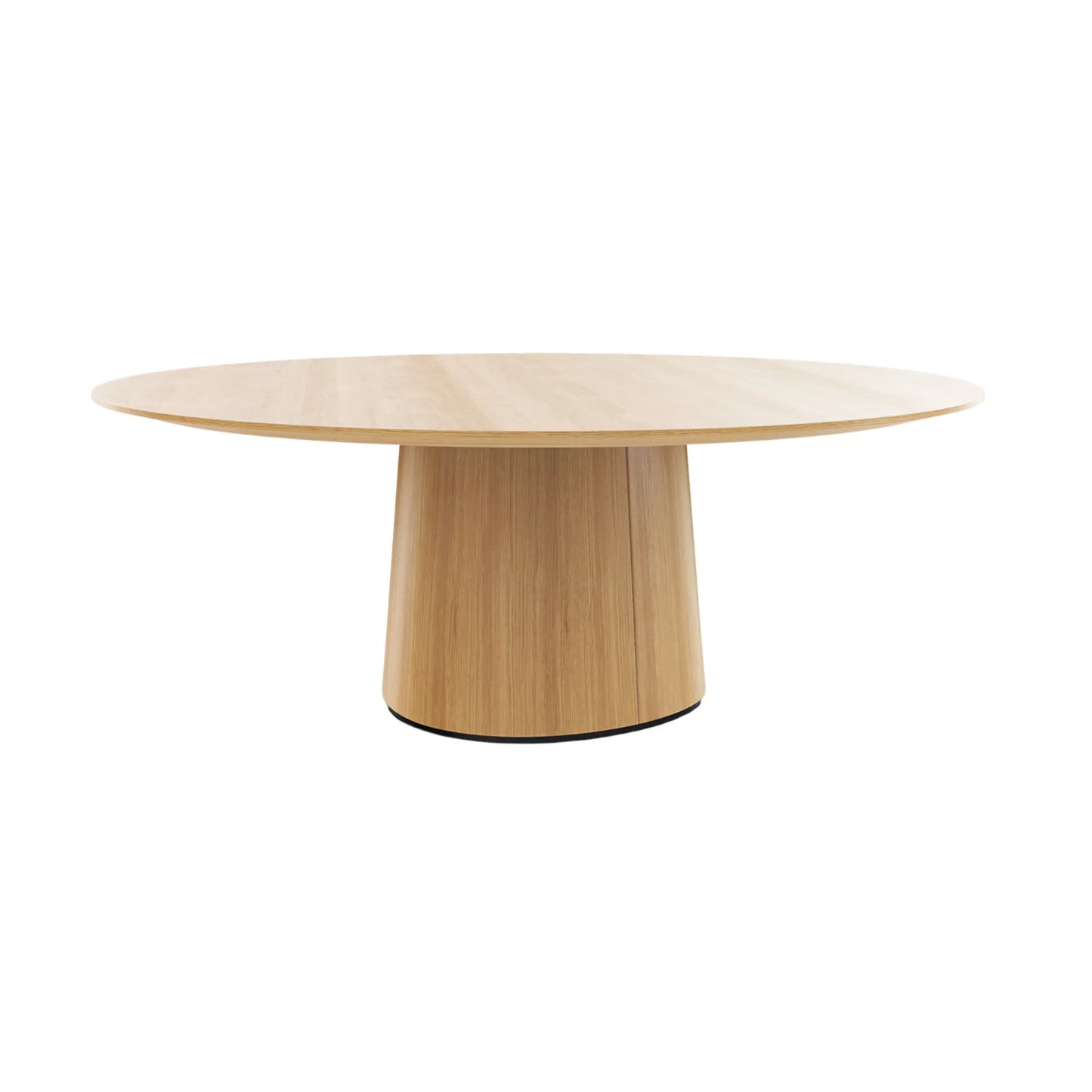 Ton P.O.V. Soffbord 475 Ø120 cm, Natural varnish