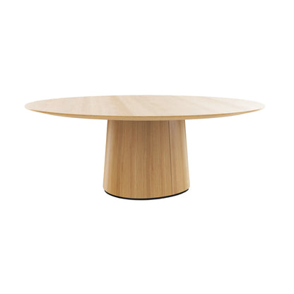 Ton P.O.V. Soffbord 475 Ø120 cm, Natural varnish