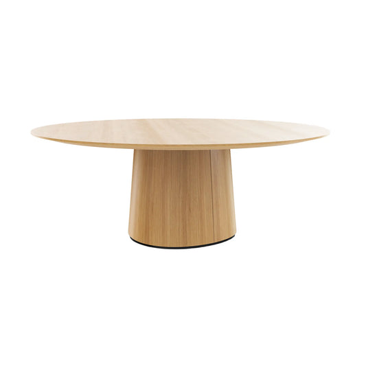 Ton P.O.V. Soffbord 475 Ø120 cm, Natural varnish