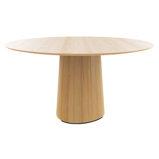 Ton P.O.V. Köksbord 462 Ø140 cm, Natural varnish