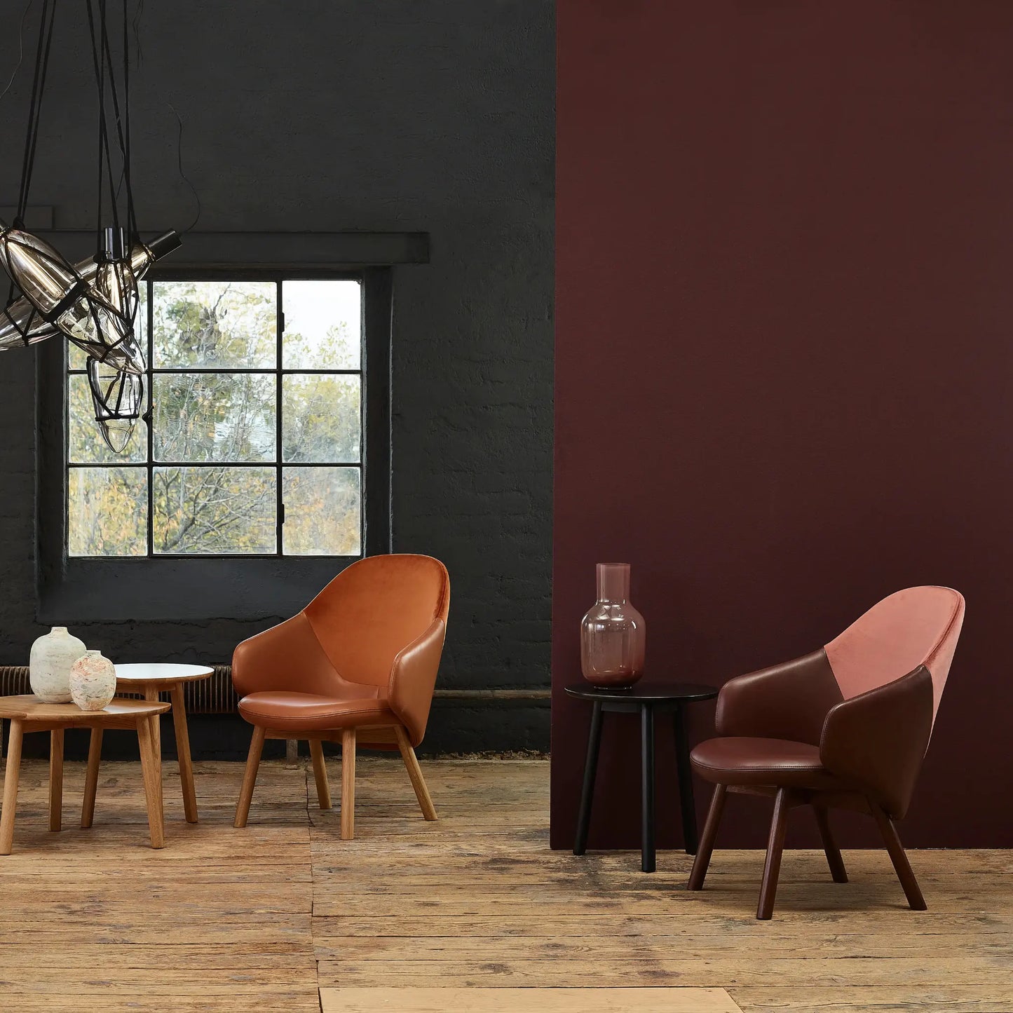 Ton Albu Loungestol, Grain marron 23