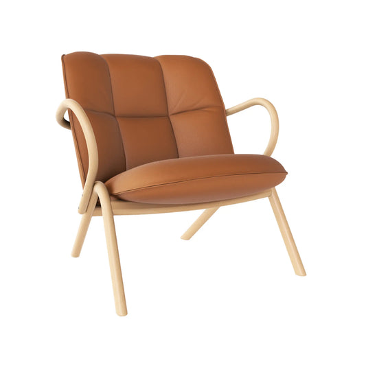 Ton Cissy Loungestol Low, Grain cognac 17