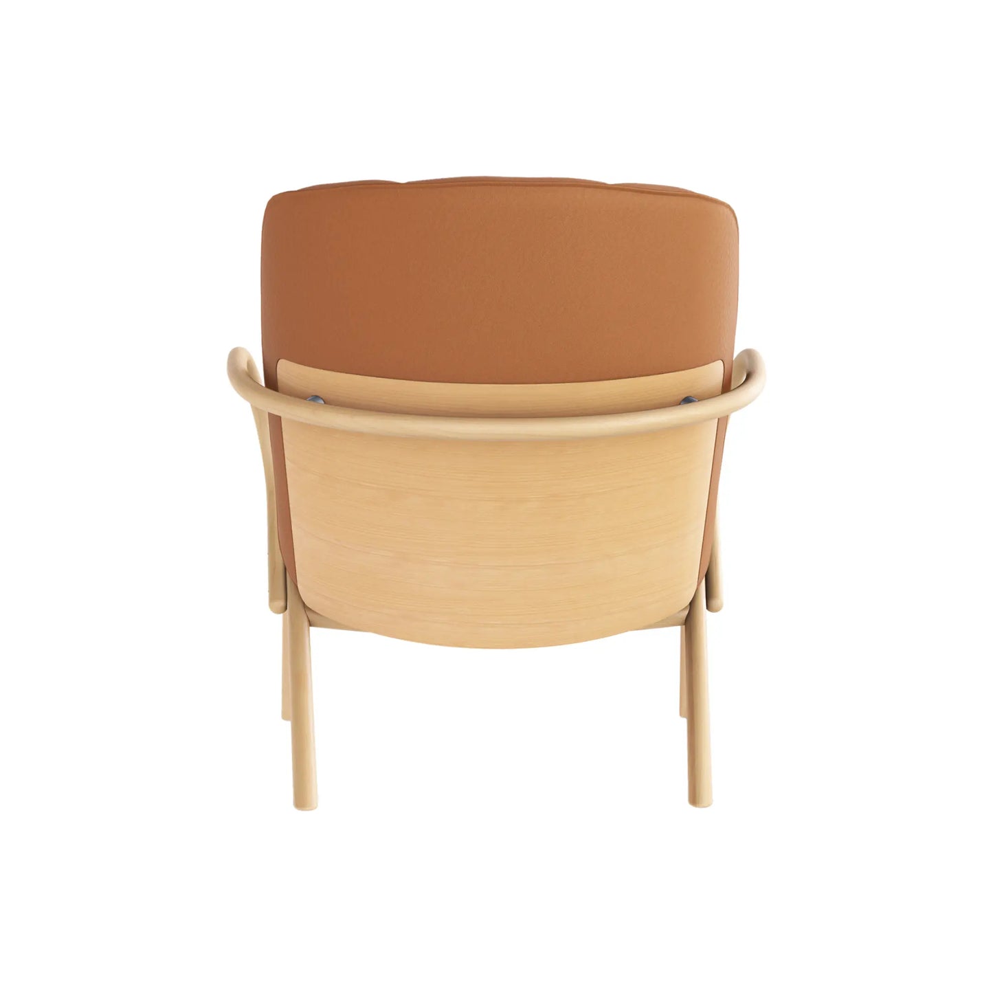 Ton Cissy Loungestol Low, Grain cognac 17