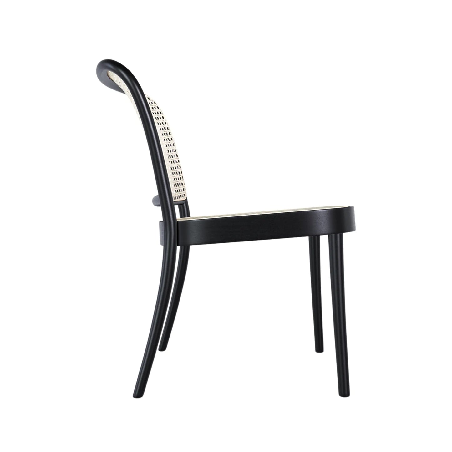 Ton 811 Loungestol, Black Grain