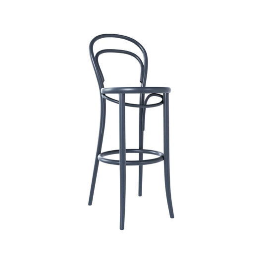 Ton 14 Barstol, Graphite Blue