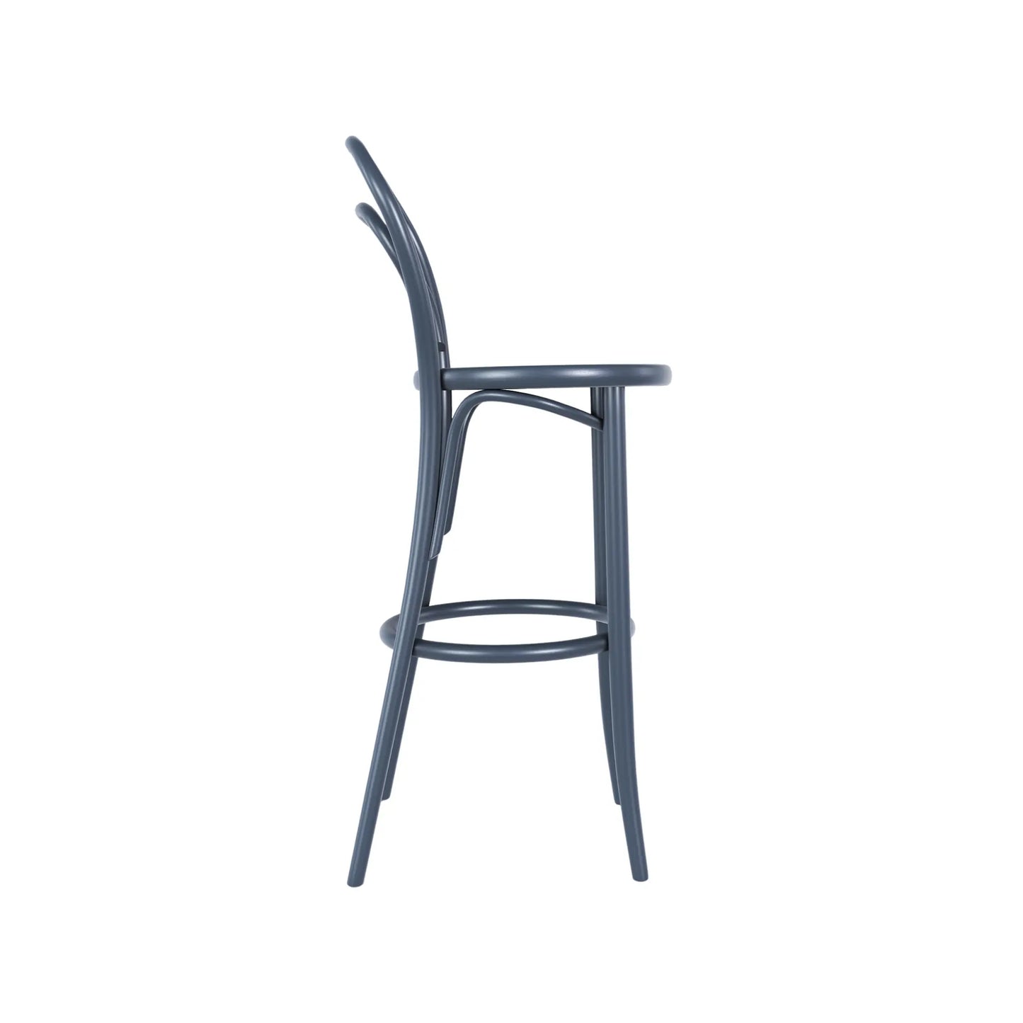 Ton 14 Barstol, Graphite Blue
