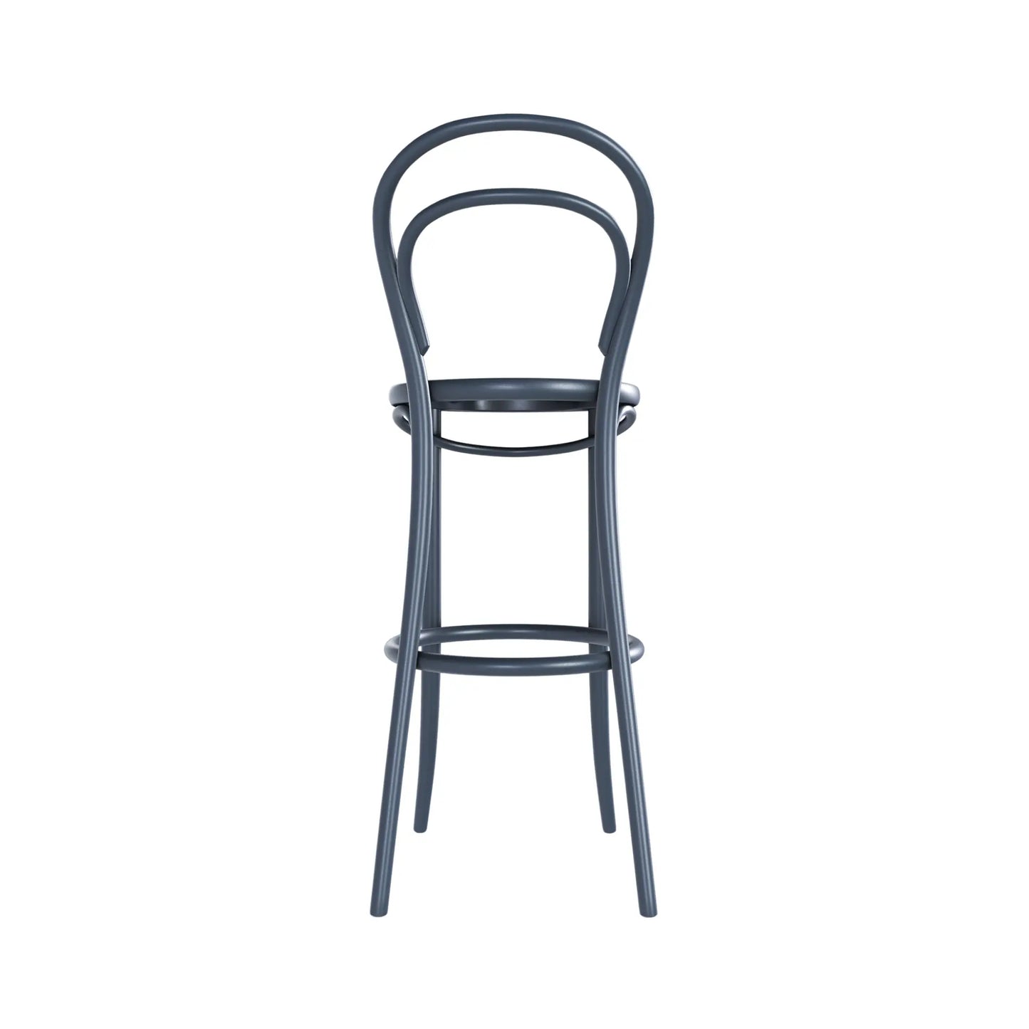 Ton 14 Barstol, Graphite Blue