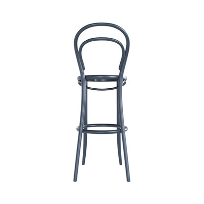 Ton 14 Barstol, Graphite Blue