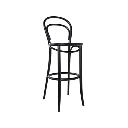Ton 14 Barstol, Black Grain