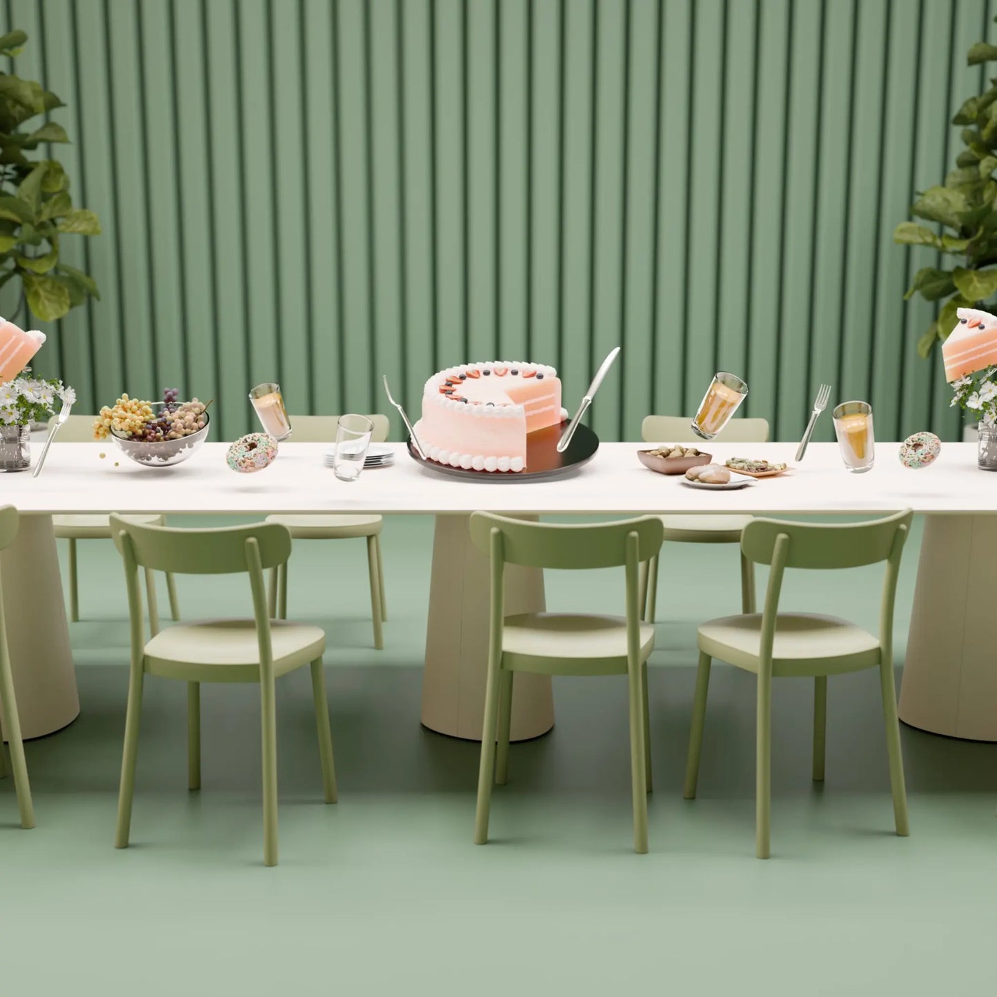 Ton La Zitta Stol, Pebble Green