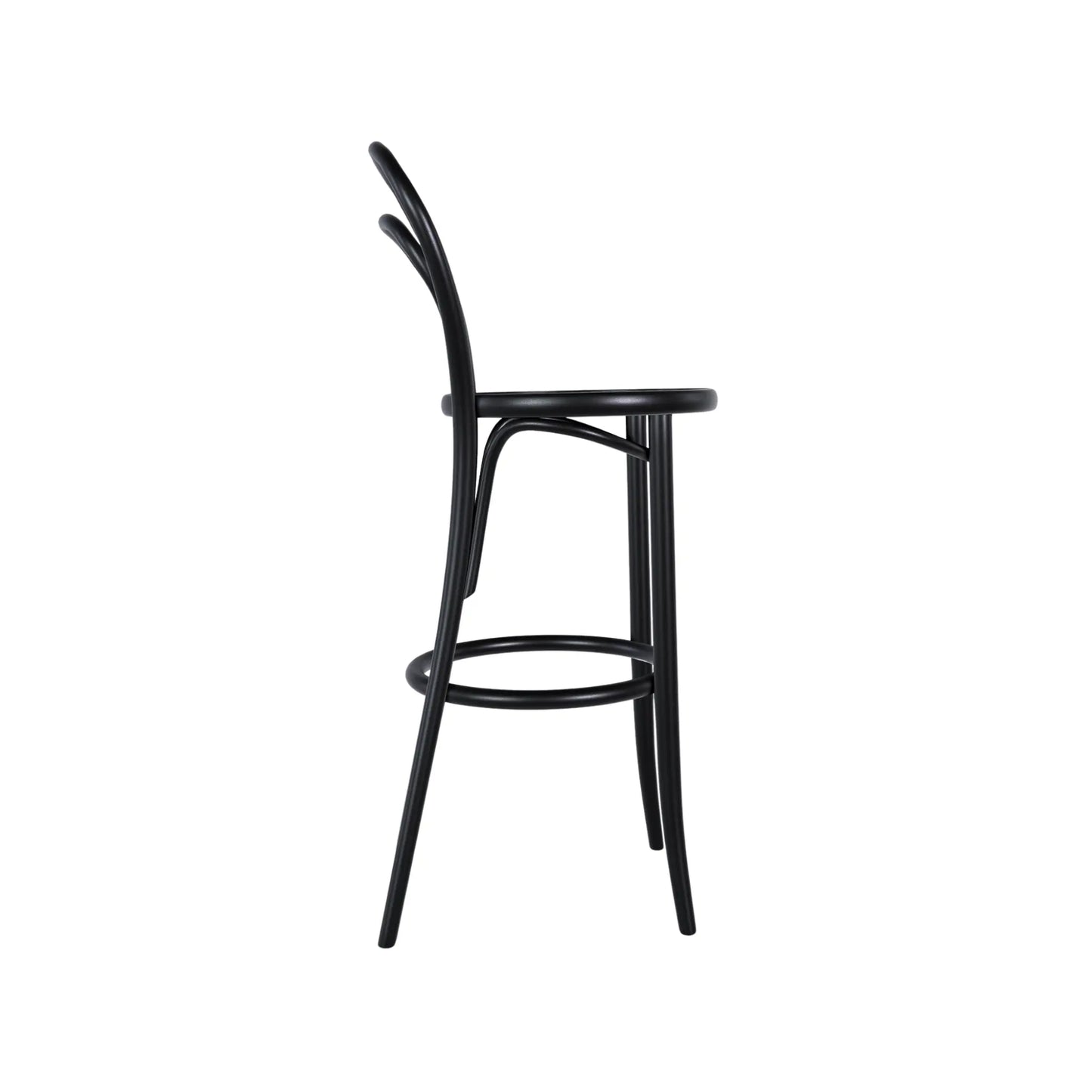 Ton 14 Barstol, Black Grain