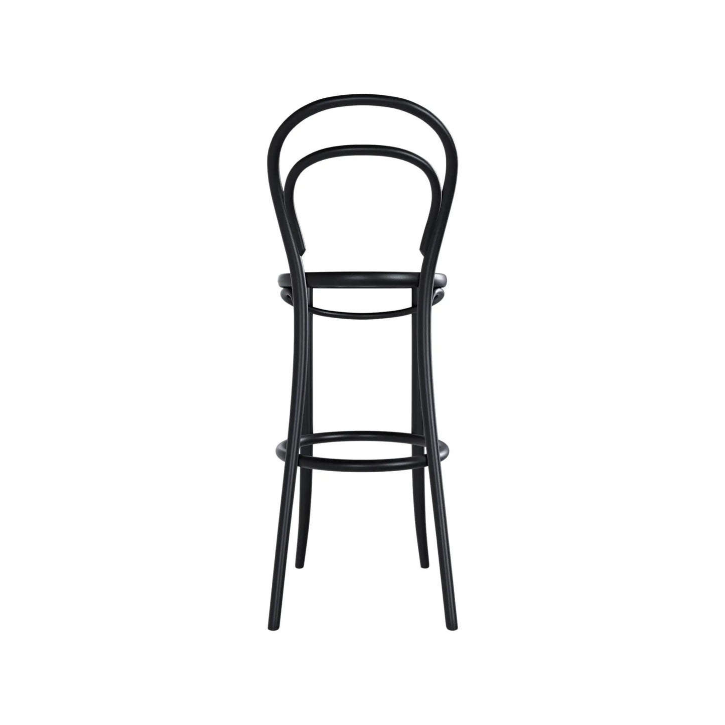 Ton 14 Barstol, Black Grain