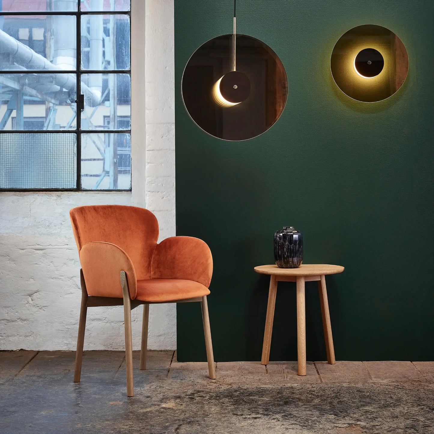 Ton Ginger Karmstol, Prescott 214 clay