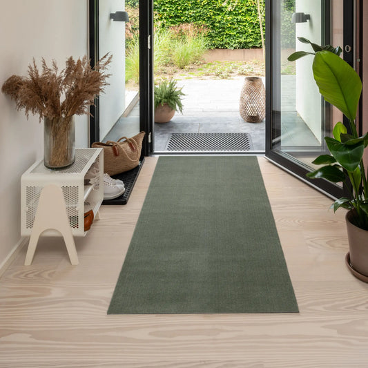 Tica Copenhagen Unicolor Matta 200x90 cm, Dusty green