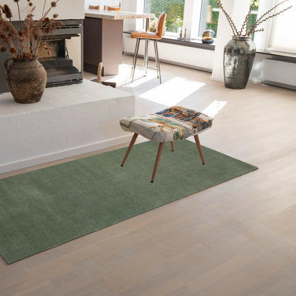 Tica Copenhagen Unicolor Matta 200x90 cm, Dusty green