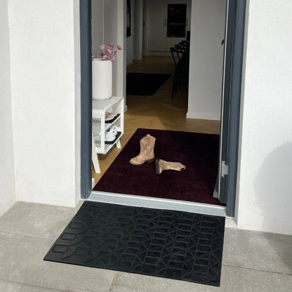 Tica Copenhagen Unicolor Matta 130x90 cm, Bordeaux