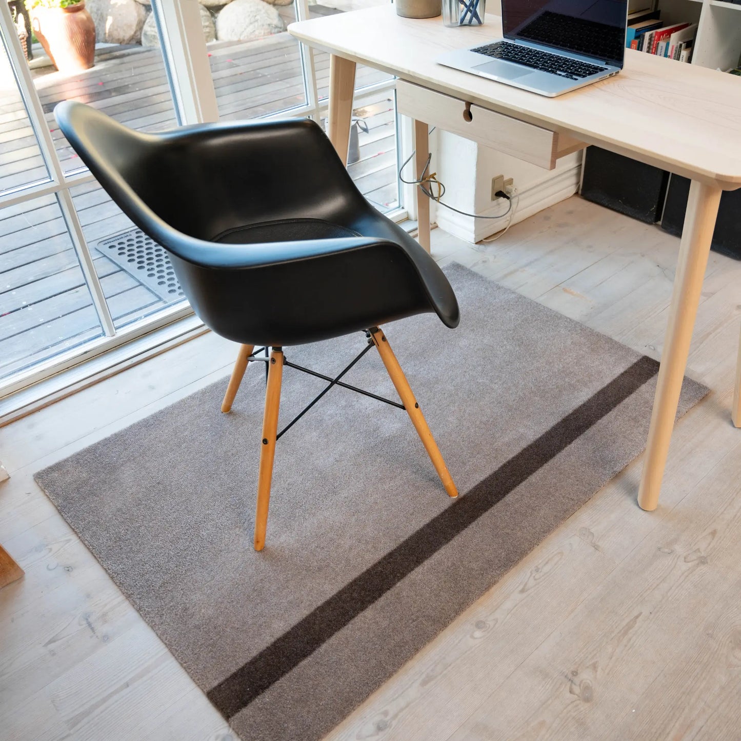 Tica Copenhagen Vertical Matta 130x90 cm, Sand/brun