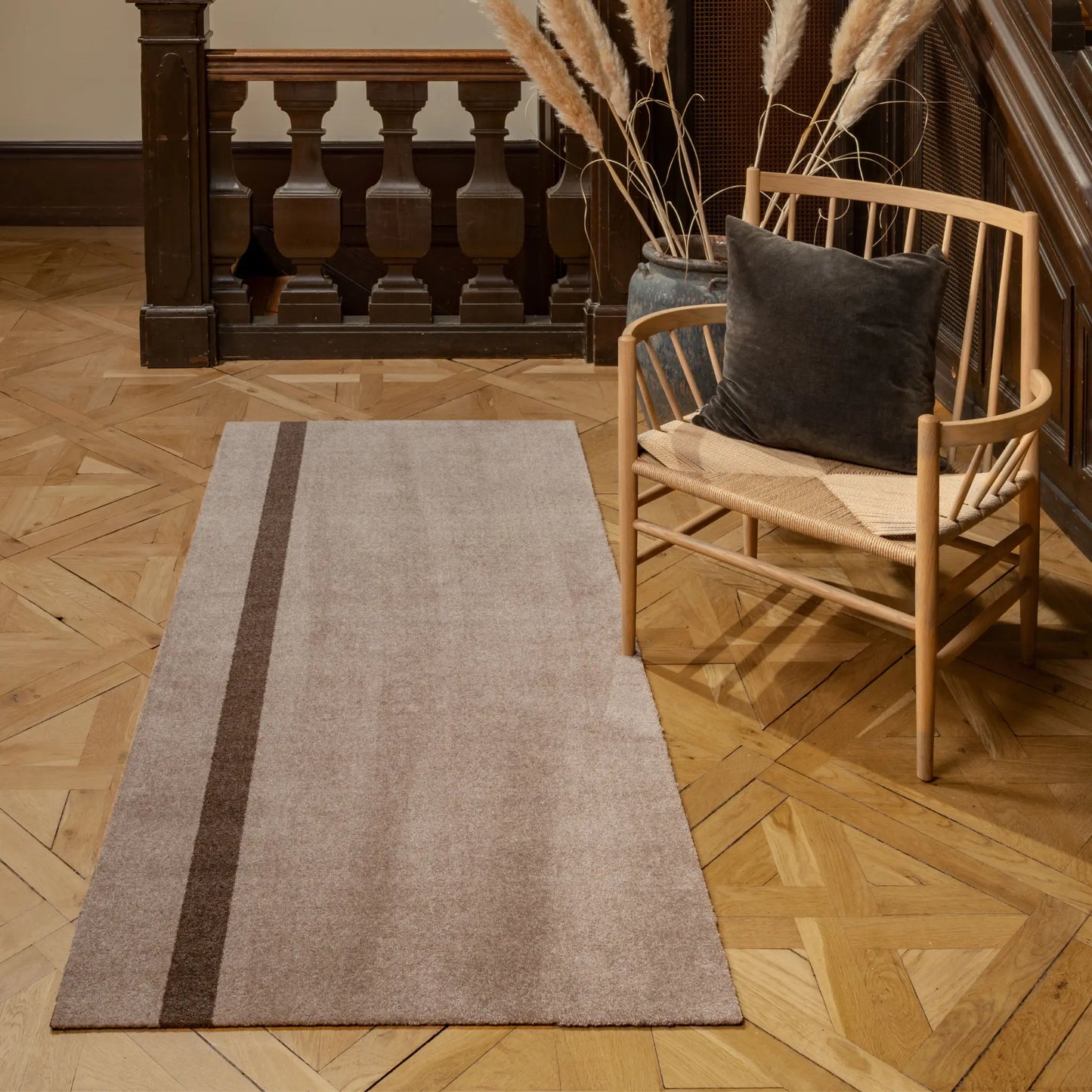 Tica Copenhagen Vertical Matta 120x67 cm, Sand/brun