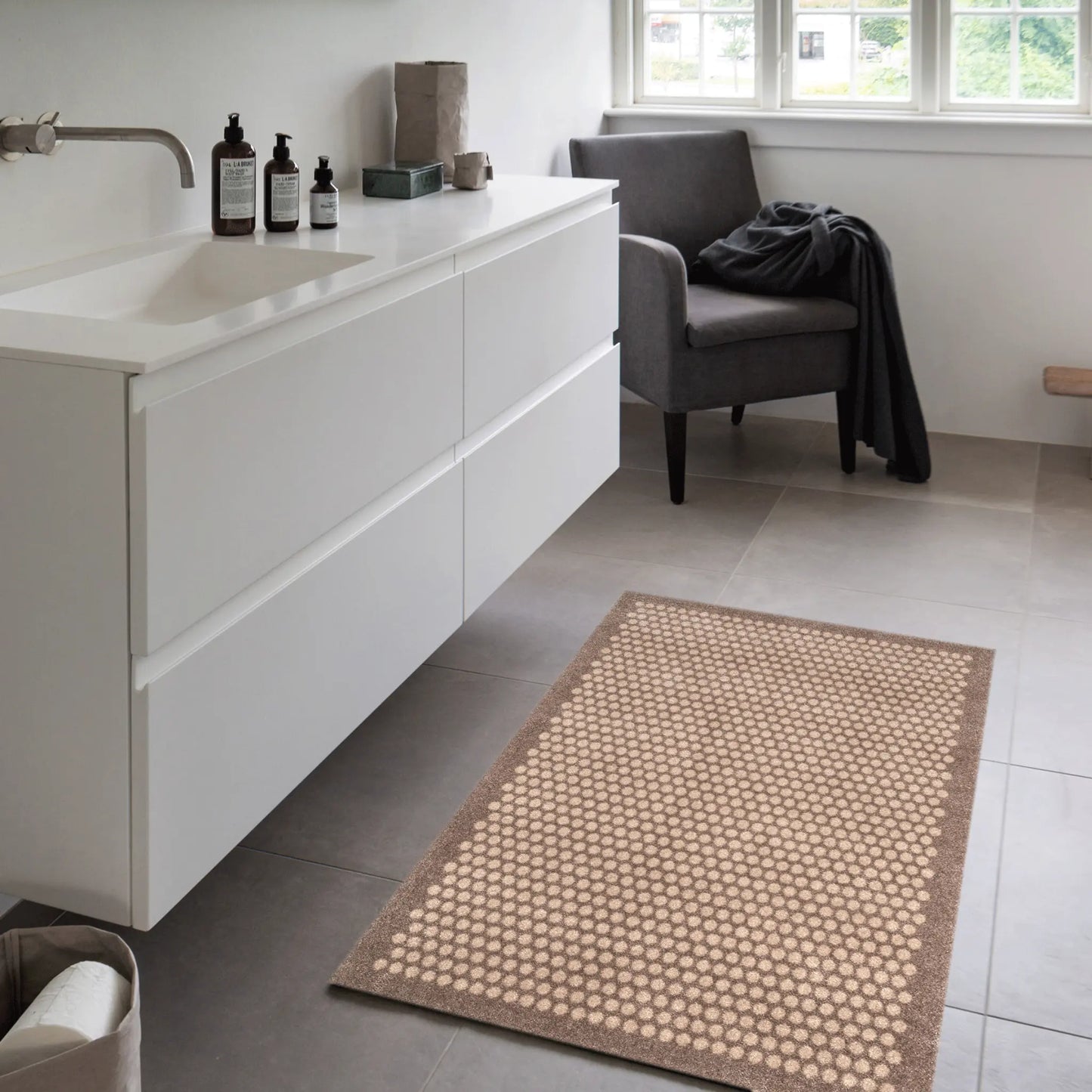 Tica Copenhagen Dot Matta 130x90 cm, Sand/beige