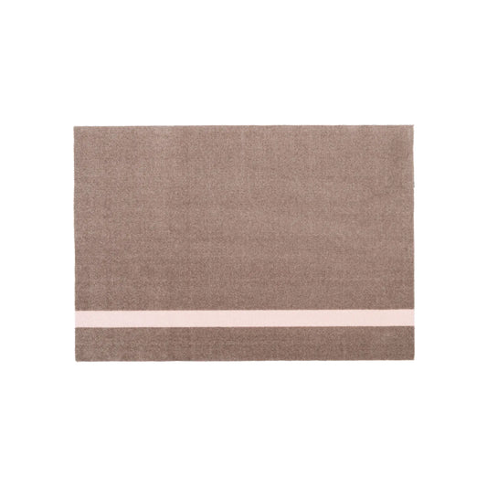 Tica Copenhagen Vertical Matta 130x90 cm, Sand/rose