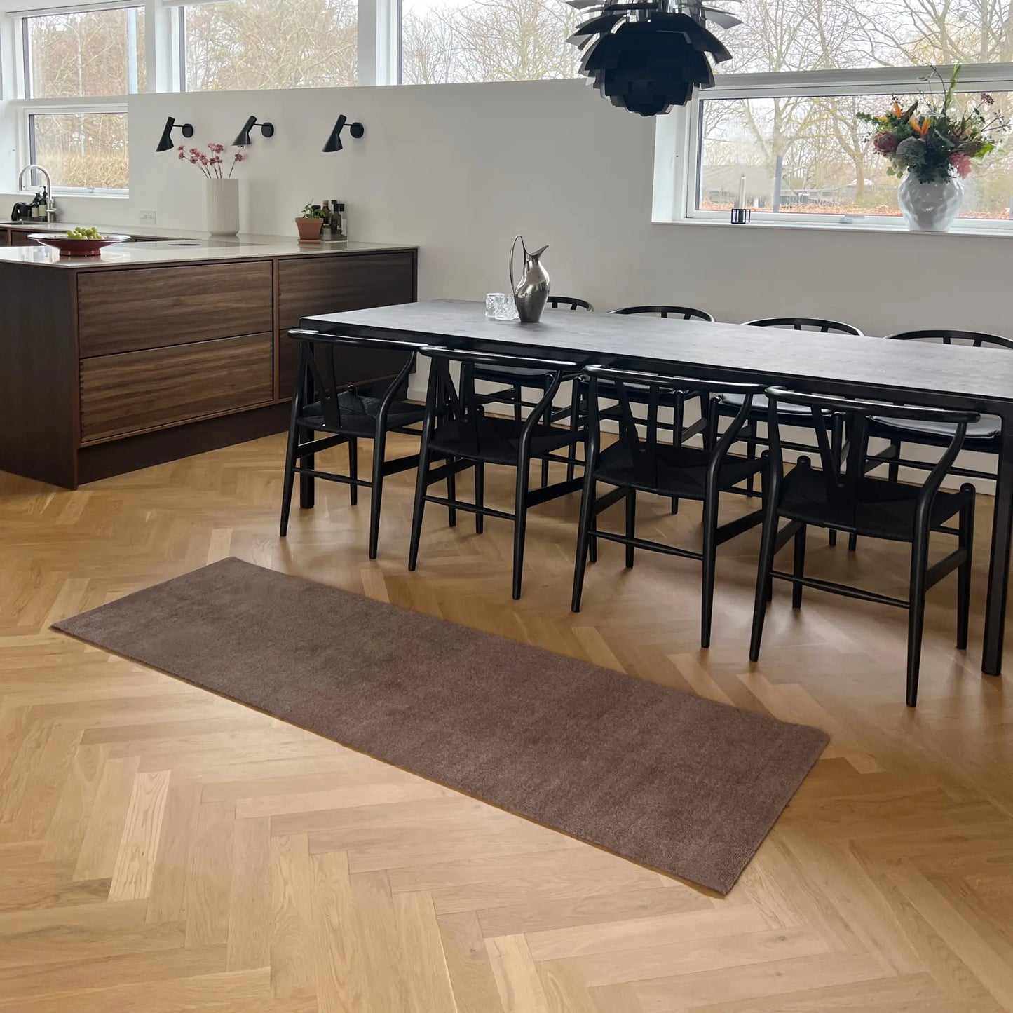 Tica Copenhagen Unicolor Matta 200x90 cm, Sand