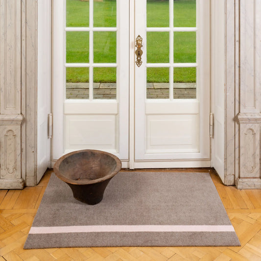 Tica Copenhagen Vertical Matta 130x90 cm, Sand/rose