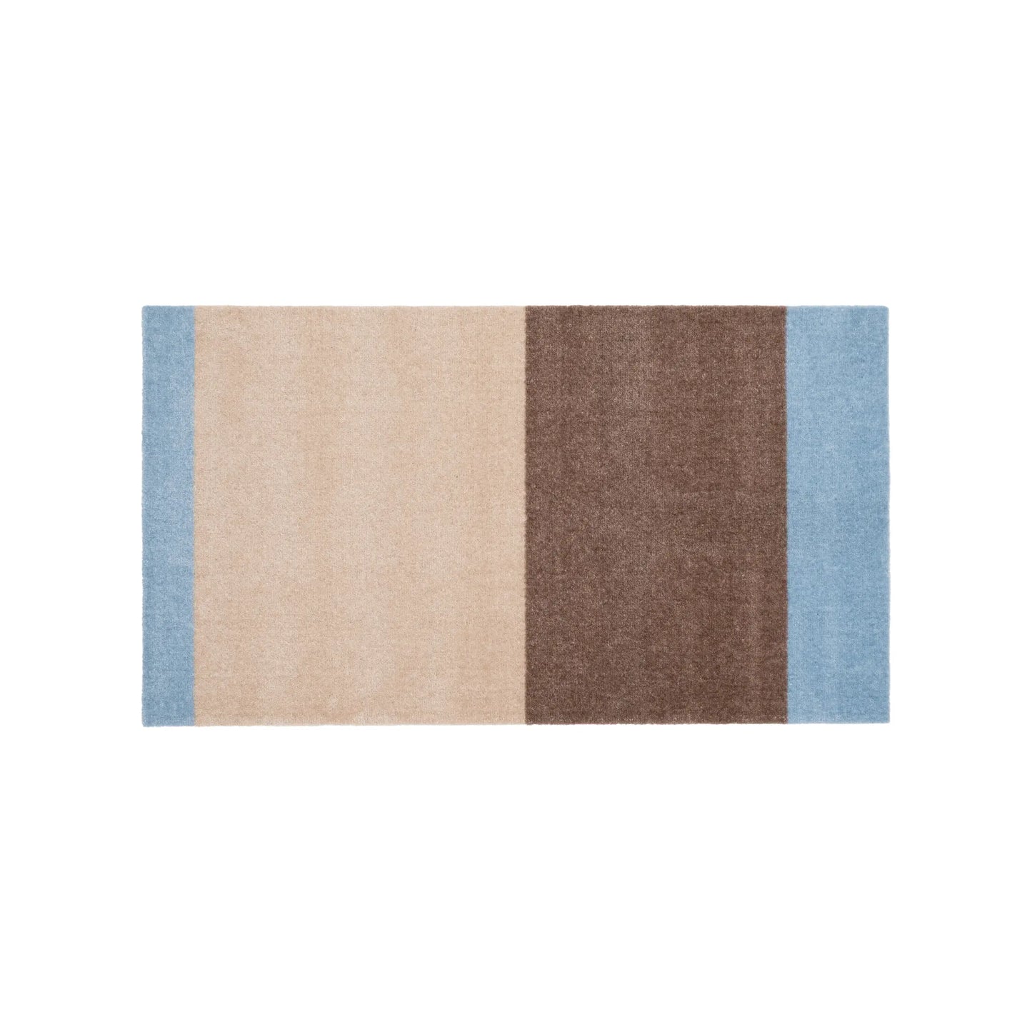 Tica Copenhagen Horizontal Matta 67x120 cm, Ivory, sand, blå