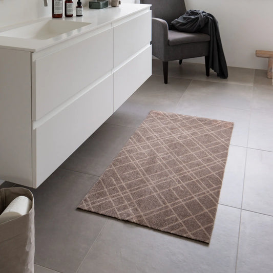 Tica Copenhagen Lines Matta 120x67 cm, Sand/beige