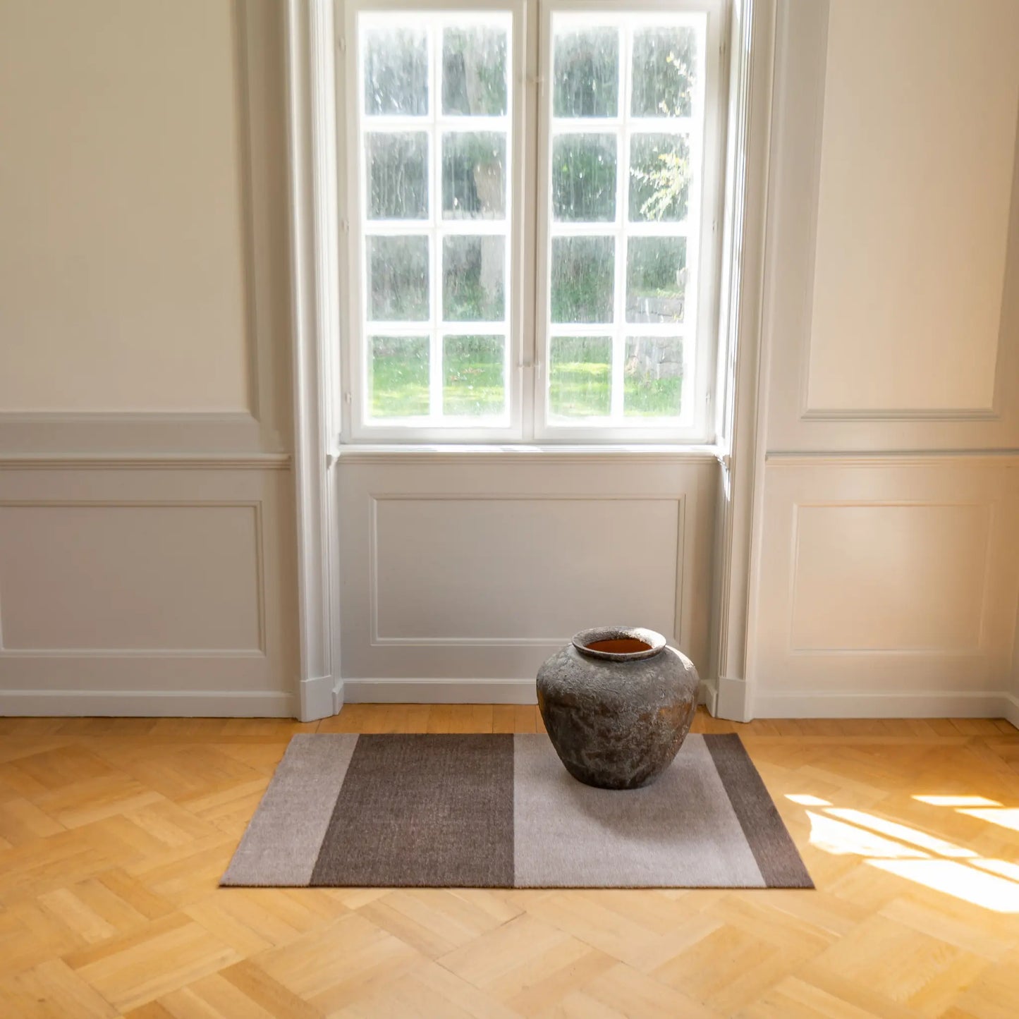 Tica Copenhagen Horizontal Matta 130x90 cm, Sand/brun