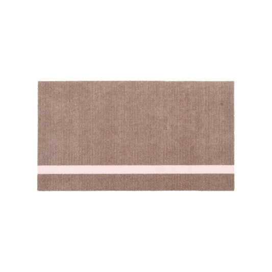 Tica Copenhagen Vertical Matta 120x67 cm, Sand/rose