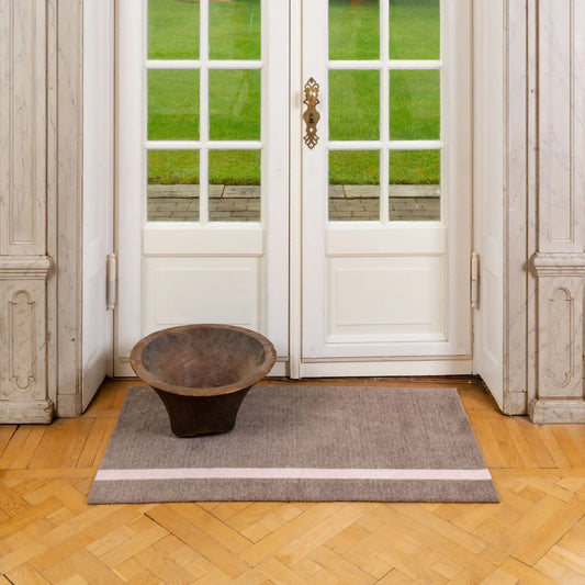 Tica Copenhagen Vertical Matta 120x67 cm, Sand/rose