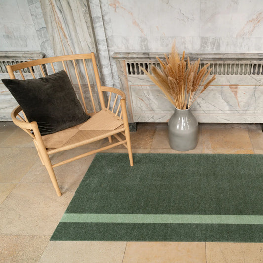 Tica Copenhagen Vertikal Matta 200x90 cm, Light/dusty green