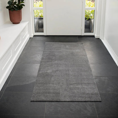 Tica Copenhagen Unicolor Matta 200x90 cm, Steelgrey