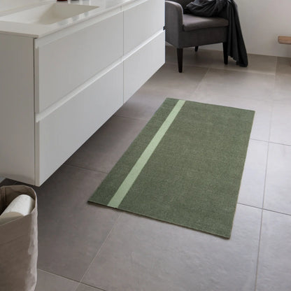 Tica Copenhagen Vertikal Matta 120x67 cm, Light/dusty green