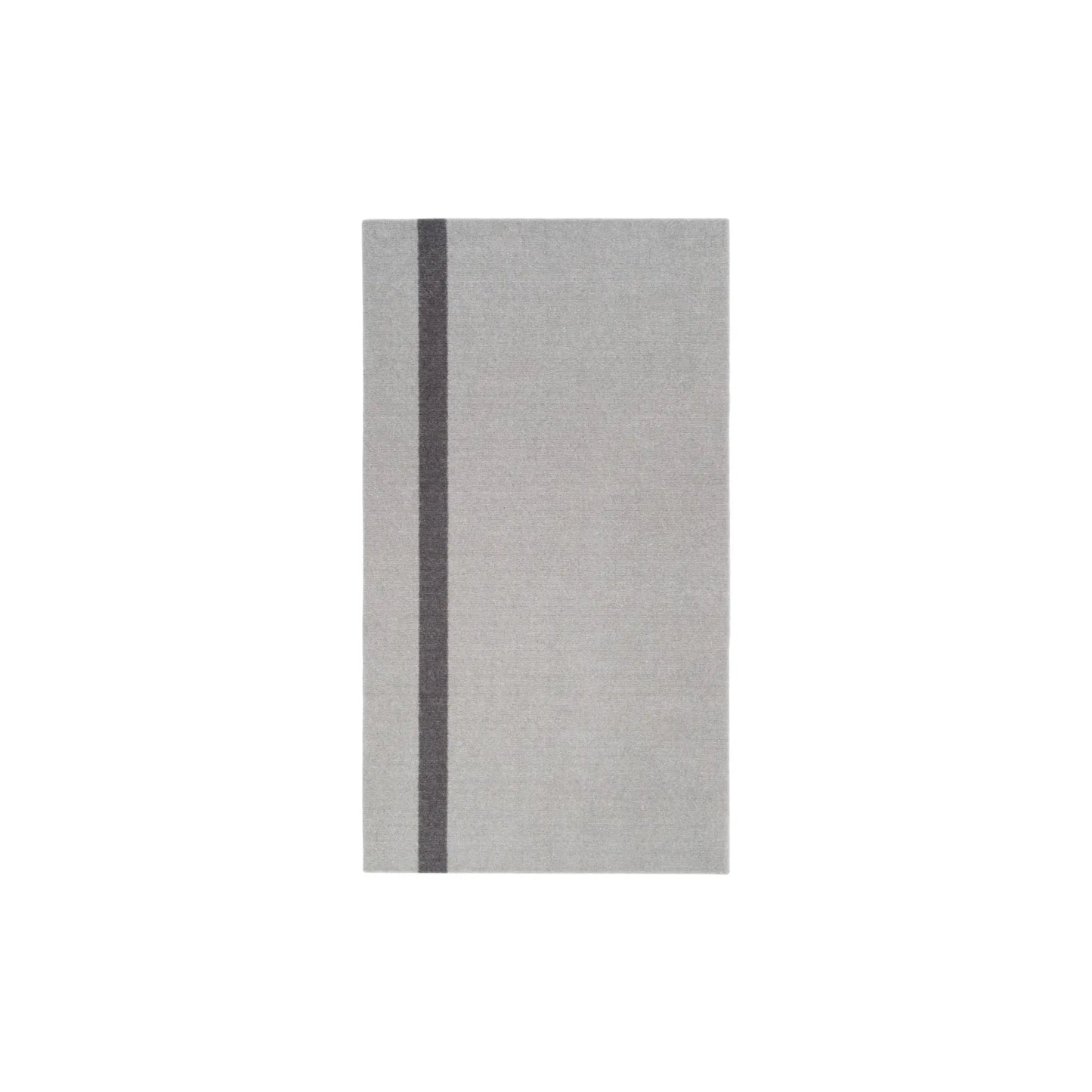Tica Copenhagen Vertical Matta 200x90 cm, Ljusgrå/steelgrey