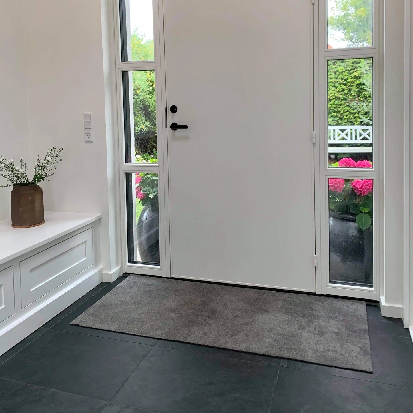 Tica Copenhagen Unicolor Matta 150x67 cm, Steelgrey