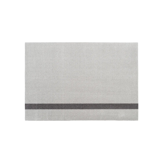 Tica Copenhagen Vertical Matta 130x90 cm, Ljusgrå/steelgrey