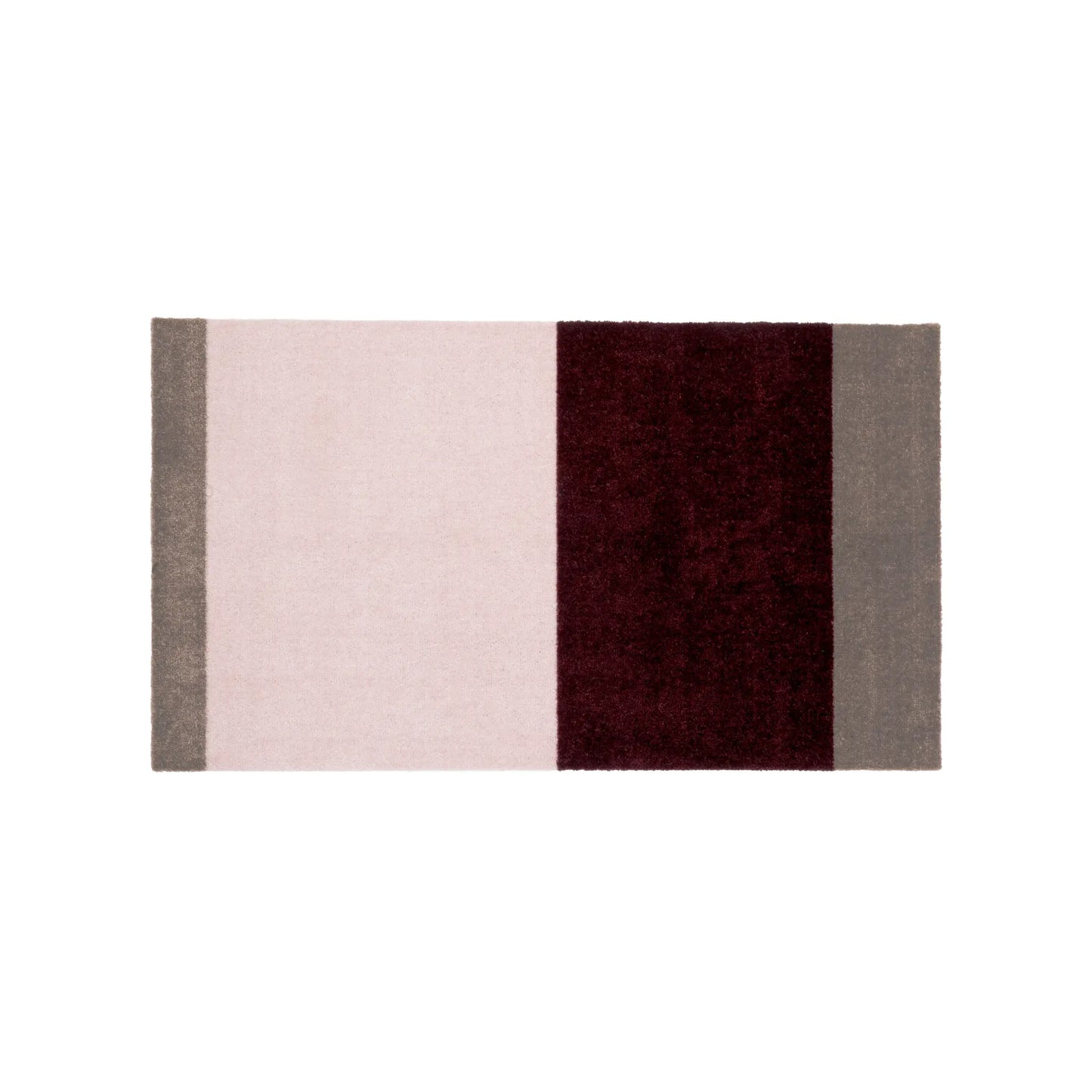 Tica Copenhagen Horizontal Matta 67x120 cm, Bordeaux, rose, sand