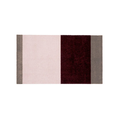 Tica Copenhagen Horizontal Matta 67x120 cm, Bordeaux, rose, sand