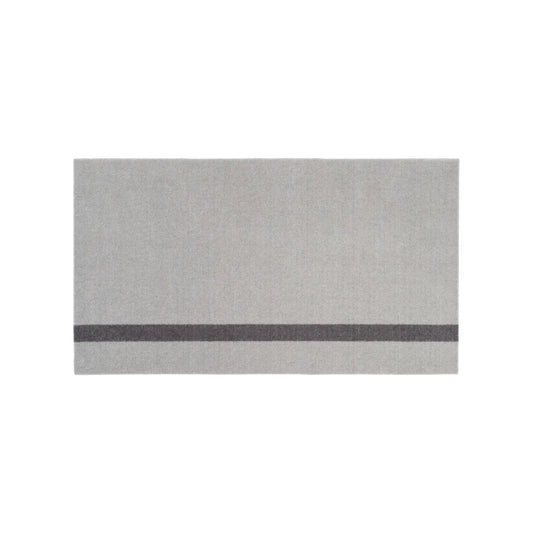 Tica Copenhagen Vertical Matta 120x67 cm, Ljusgrå/steelgrey