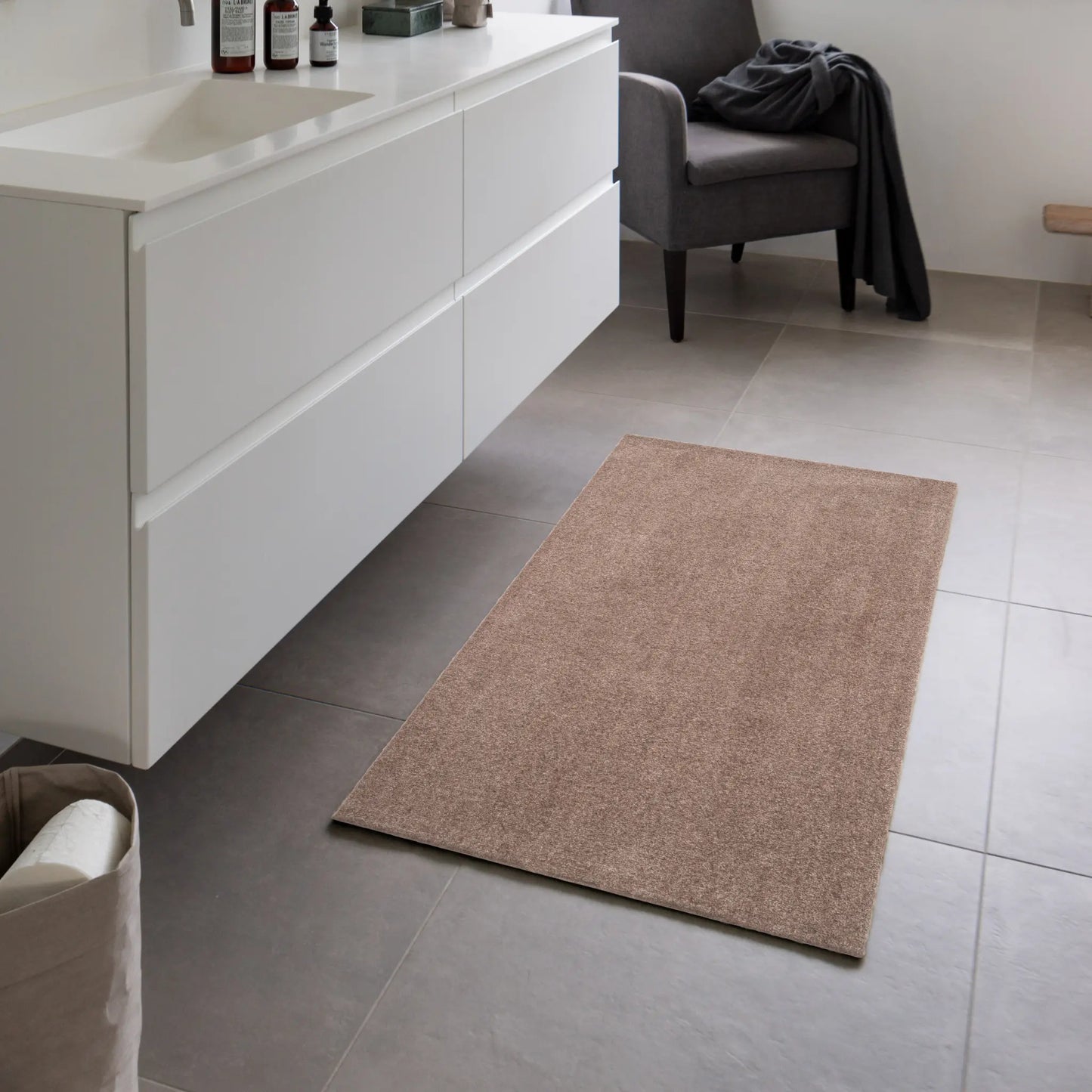 Tica Copenhagen Unicolor Matta 120x67 cm, Sand
