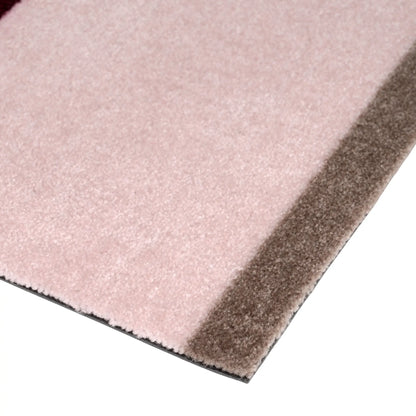 Tica Copenhagen Horizontal Matta 67x120 cm, Bordeaux, rose, sand