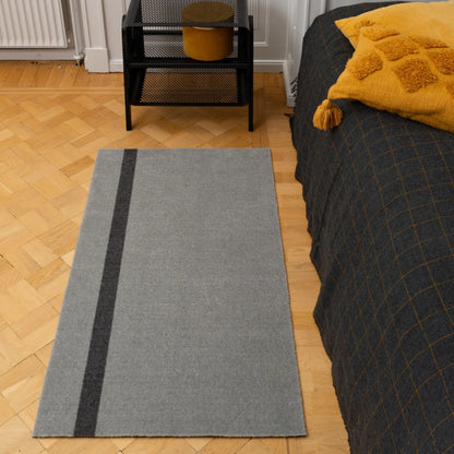 Tica Copenhagen Vertical Matta 120x67 cm, Ljusgrå/steelgrey