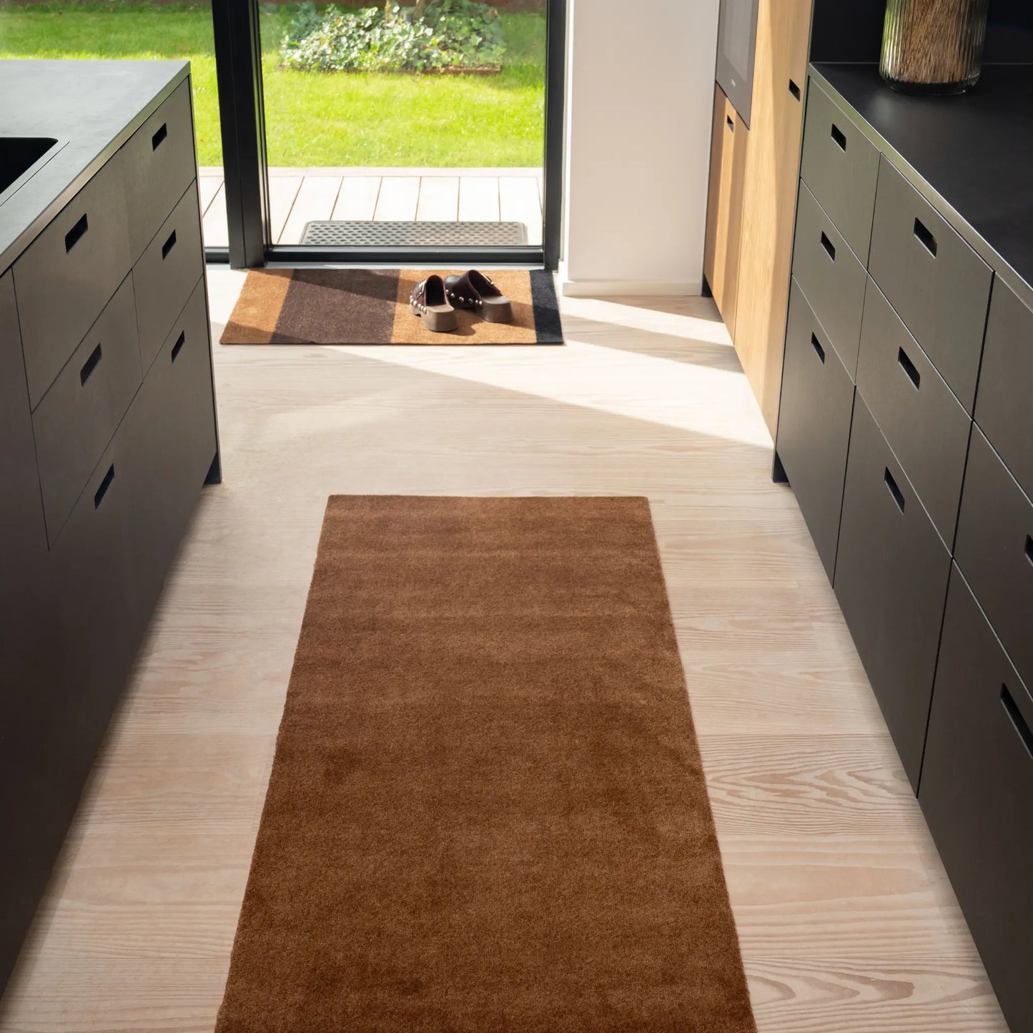 Tica Copenhagen Unicolor Matta 200x90 cm, Cognac